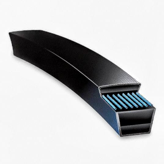 Beltone V-belt cross-section showing internal layer construction